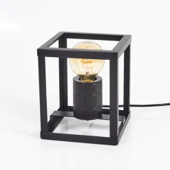 hofstein Lampe de table Salla Noir, 1 lumière* Lampes À Poser