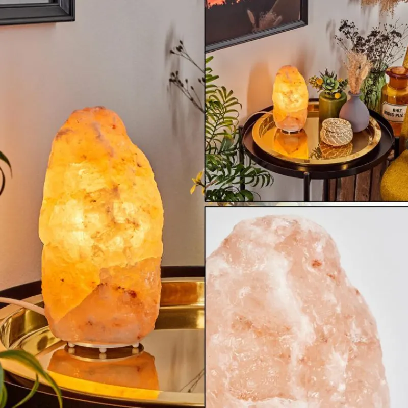 hofstein Lampe de table Sansou Rose, Blanc, 1 lumière