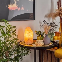 hofstein Lampe de table Sansou Rose, Blanc, 1 lumière