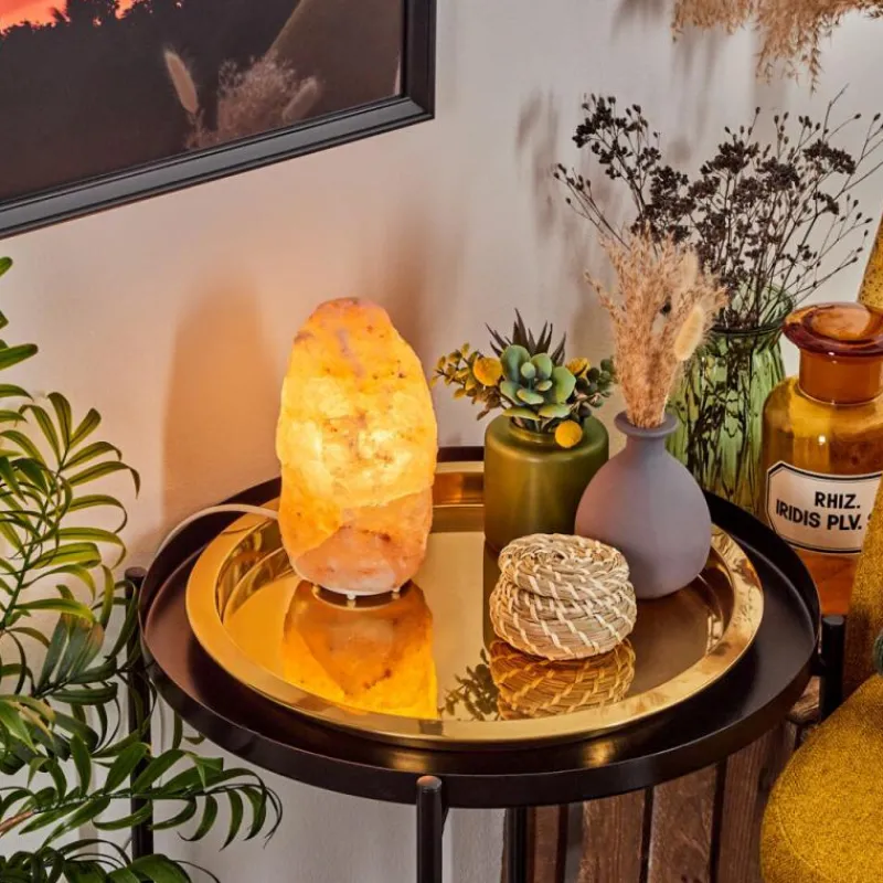 hofstein Lampe de table Sansou Rose, Blanc, 1 lumière