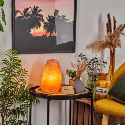 hofstein Lampe de table Sansou Rose, Blanc, 1 lumière