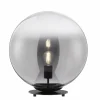 Suspension Verre Fumé-SCHÖNER WOHNEN-Kollektion Lampe de table MIRROR Noir, 1 lumière