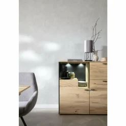 Lampes En Tissu-SCHÖNER WOHNEN-Kollektion Lampe de table GRACE Noir, 1 lumière