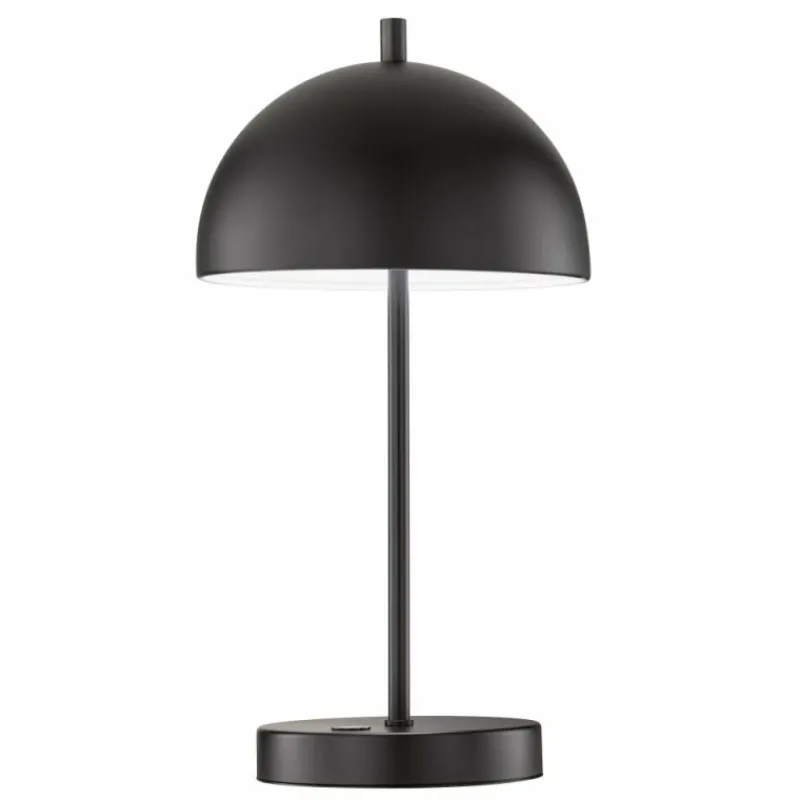 SCHÖNER WOHNEN-Kollektion Lampe de table Kia LED Noir, 1 lumière* Éclairage Led