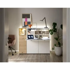 SCHÖNER WOHNEN-Kollektion Lampe de table SCHÖNER-WOHNEN-Kollektion Office LED Noir, 1 lumière* Éclairage Led