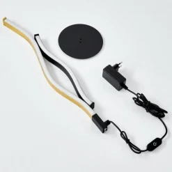 hofstein Lampe de table Serlande LED Noir, 1 lumière