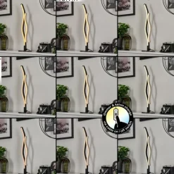 hofstein Lampe de table Serlande LED Aluminium, 1 lumière* Éclairage Led