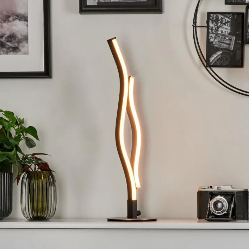 hofstein Lampe de table Serlande LED Aluminium, 1 lumière* Éclairage Led