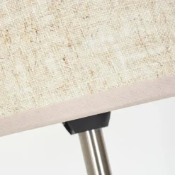 Lampes En Tissu-hofstein Lampe de table Sikala Nickel mat, 1 lumière