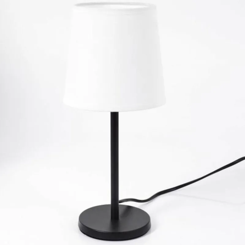 Lampes En Tissu-hofstein Lampe de table Sikala Noir, 1 lumière