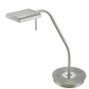 Luminaires Trio Lampe de table Sorpetaler Leuchten Bergamo LED Nickel mat, 1 lumière* Éclairage Led
