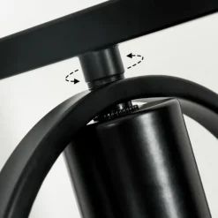 Lampes Industrielles-hofstein Lampe de table Srelau Noir, 1 lumière