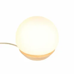 Luminaires Rustiques-Luminaires Steinhauer Lampe de table Steinhauer Ancilla LED Bois clair, 1 lumière