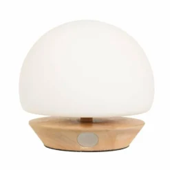 Luminaires Rustiques-Luminaires Steinhauer Lampe de table Steinhauer Ancilla LED Bois clair, 1 lumière