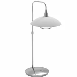 Luminaires Steinhauer Lampe de table Steinhauer Tallerken LED Acier inoxydable, Blanc, 1 lumière
