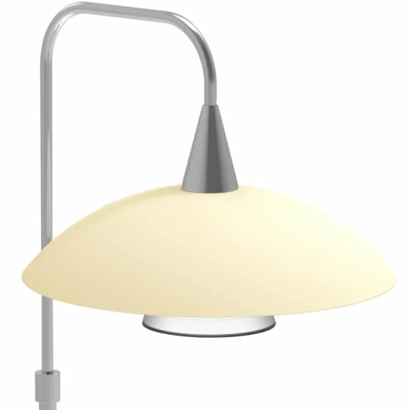 Luminaires Steinhauer Lampe de table Steinhauer Tallerken LED Acier inoxydable, Blanc, 1 lumière
