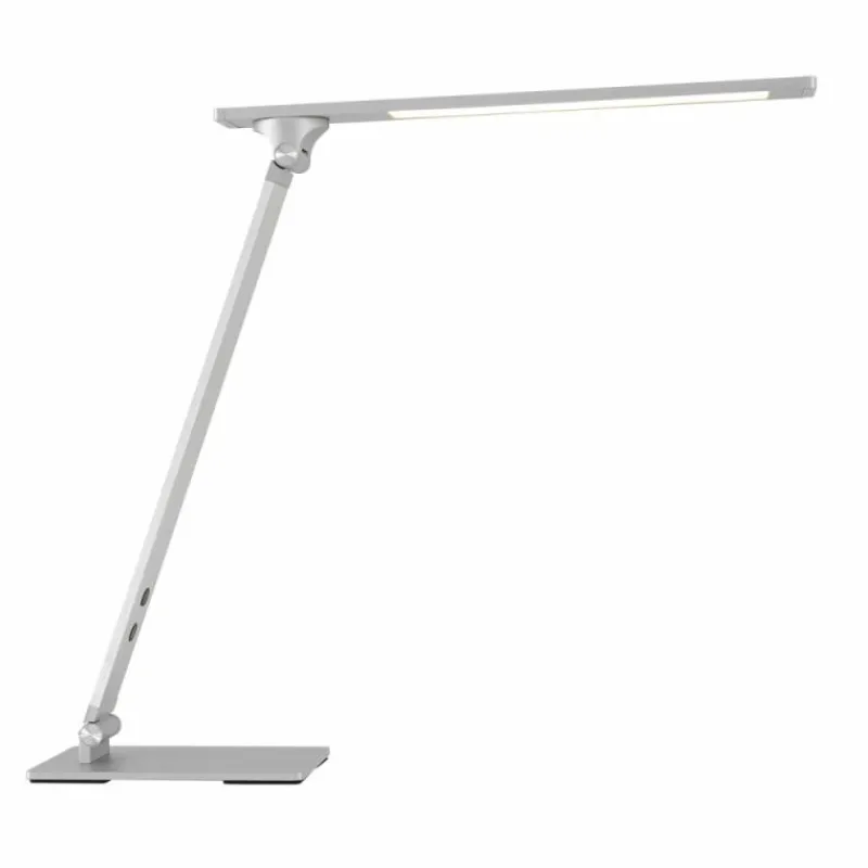 Luminaires Steinhauer Lampe de table Steinhauer Serenade LED Acier inoxydable, Blanc, 1 lumière* Éclairage Led