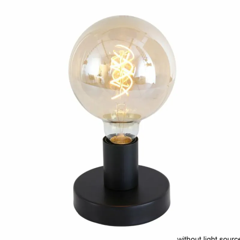 Lampes Industrielles-Luminaires Steinhauer Lampe de table Steinhauer Minimalics Noir, 1 lumière