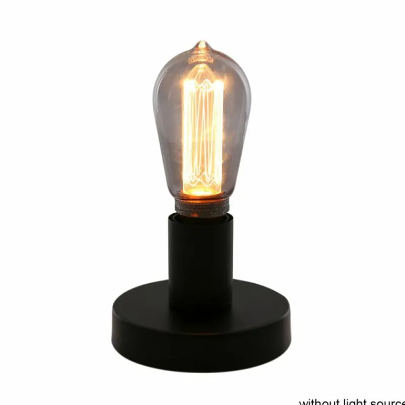 Lampes Industrielles-Luminaires Steinhauer Lampe de table Steinhauer Minimalics Noir, 1 lumière