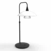 Luminaires Steinhauer Lampe de table Steinhauer Tallerken LED Noir, 6 lumières