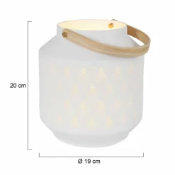 Luminaires Steinhauer Lampe de table Steinhauer Porcelain Blanc, 1 lumière* Lampes À Poser