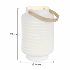 Luminaires Steinhauer Lampe de table Steinhauer Porcelain Blanc, 1 lumière* Lampes À Poser