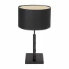 Lampes En Tissu-Luminaires Steinhauer Lampe de table Steinhauer Stang Noir, 1 lumière