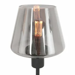 Suspension Verre Fumé-Luminaires Steinhauer Lampe de table Steinhauer Ancilla Noir, 1 lumière