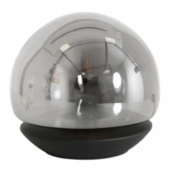 Suspension Verre Fumé-Luminaires Steinhauer Lampe de table Steinhauer Ancilla Noir, 1 lumière