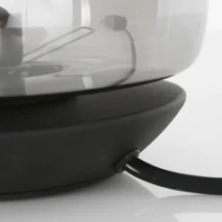 Suspension Verre Fumé-Luminaires Steinhauer Lampe de table Steinhauer Ancilla Noir, 1 lumière