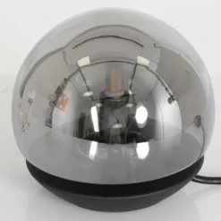 Suspension Verre Fumé-Luminaires Steinhauer Lampe de table Steinhauer Ancilla Noir, 1 lumière