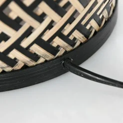 Style Boho-Chic-Luminaires Steinhauer Lampe de table Steinhauer Maze Écru, Noir, 1 lumière