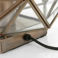 Luminaires Steinhauer Lampe de table Steinhauer Pimpernel Bronze, 1 lumière