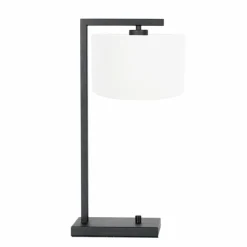 Lampes En Tissu-Luminaires Steinhauer Lampe de table Steinhauer Stang Noir, 1 lumière