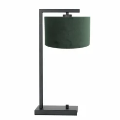 Lampes En Tissu-Luminaires Steinhauer Lampe de table Steinhauer Stang Noir, 1 lumière