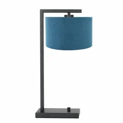 Lampes En Tissu-Luminaires Steinhauer Lampe de table Steinhauer Stang Noir, 1 lumière