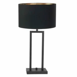 Lampes En Tissu-Luminaires Steinhauer Lampe de table Steinhauer Stang Noir, 1 lumière