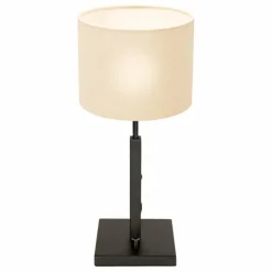 Lampes En Tissu-Luminaires Steinhauer Lampe de table Steinhauer Stang Noir, 1 lumière