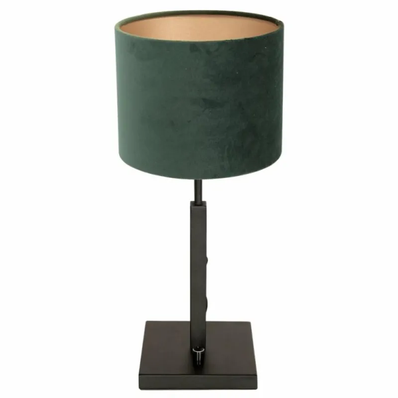 Lampes En Tissu-Luminaires Steinhauer Lampe de table Steinhauer Stang Noir, 1 lumière