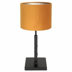 Lampes En Tissu-Luminaires Steinhauer Lampe de table Steinhauer Stang Noir, 1 lumière
