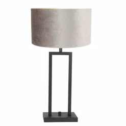 Lampes En Tissu-Luminaires Steinhauer Lampe de table Steinhauer Stang Noir, 1 lumière