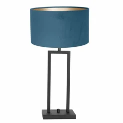 Lampes En Tissu-Luminaires Steinhauer Lampe de table Steinhauer Stang Noir, 1 lumière