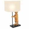 Lampes En Tissu-Luminaires Steinhauer Lampe de table Steinhauer Animaux Or, Noir, 1 lumière