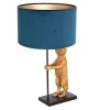 Lampes En Tissu-Luminaires Steinhauer Lampe de table Steinhauer Animaux Or, Noir, 1 lumière