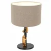 Lampes En Tissu-Luminaires Steinhauer Lampe de table Steinhauer Animaux Or, Noir, 1 lumière