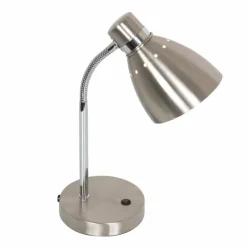 Lampes Industrielles-Luminaires Steinhauer Lampe de table Steinhauer Spring Acier brossé, 1 lumière
