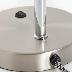 Lampes Industrielles-Luminaires Steinhauer Lampe de table Steinhauer Spring Acier brossé, 1 lumière