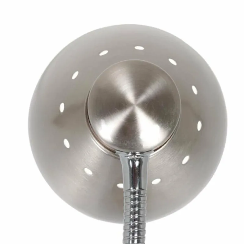 Lampes Industrielles-Luminaires Steinhauer Lampe de table Steinhauer Spring Acier brossé, 1 lumière