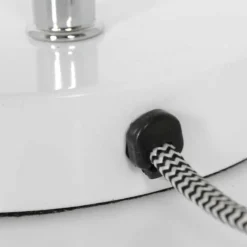 Lampes Industrielles-Luminaires Steinhauer Lampe de table Steinhauer Spring Blanc, 1 lumière