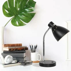 Lampes Industrielles-Luminaires Steinhauer Lampe de table Steinhauer Spring Noir, 1 lumière